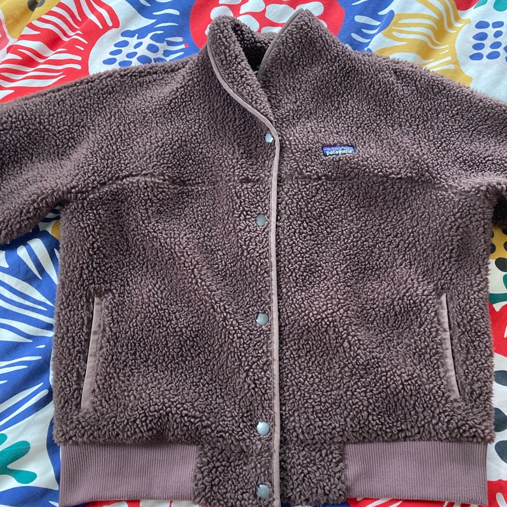 Patagonia retro-X snap fleece jacket